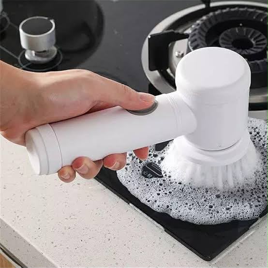 Scrubix Electric Spin Scrubber – 5-in-1 Power Cleaning Brush